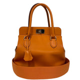 エルメス HERMES ツールボックス20 □N刻 オレンジポピー スイフト レディース ハンドバッグ