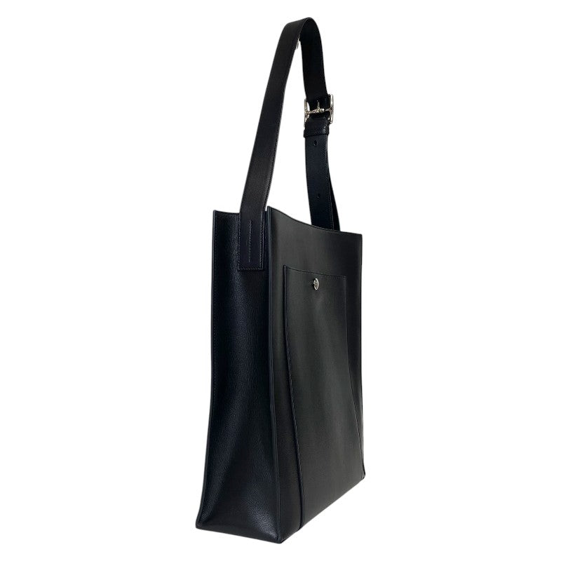 エルメス HERMES カバッシュ W刻 ブラック シルバー金具 エヴァーグレイン メンズ ショルダーバッグ