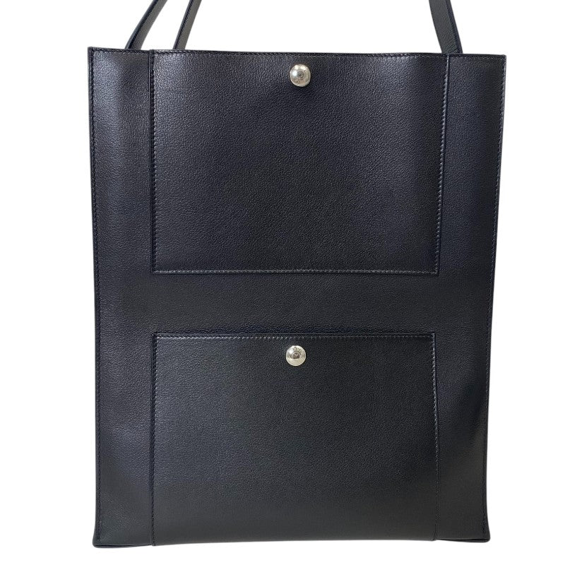 エルメス HERMES カバッシュ W刻 ブラック シルバー金具 エヴァーグレイン メンズ ショルダーバッグ