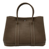 エルメス HERMES ガーデンパーティTPM □N刻 エトゥープ シルバー金具 ネゴンダ レディース トートバッグ