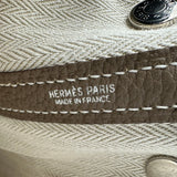 エルメス HERMES ガーデンパーティTPM □N刻 エトゥープ シルバー金具 ネゴンダ レディース トートバッグ