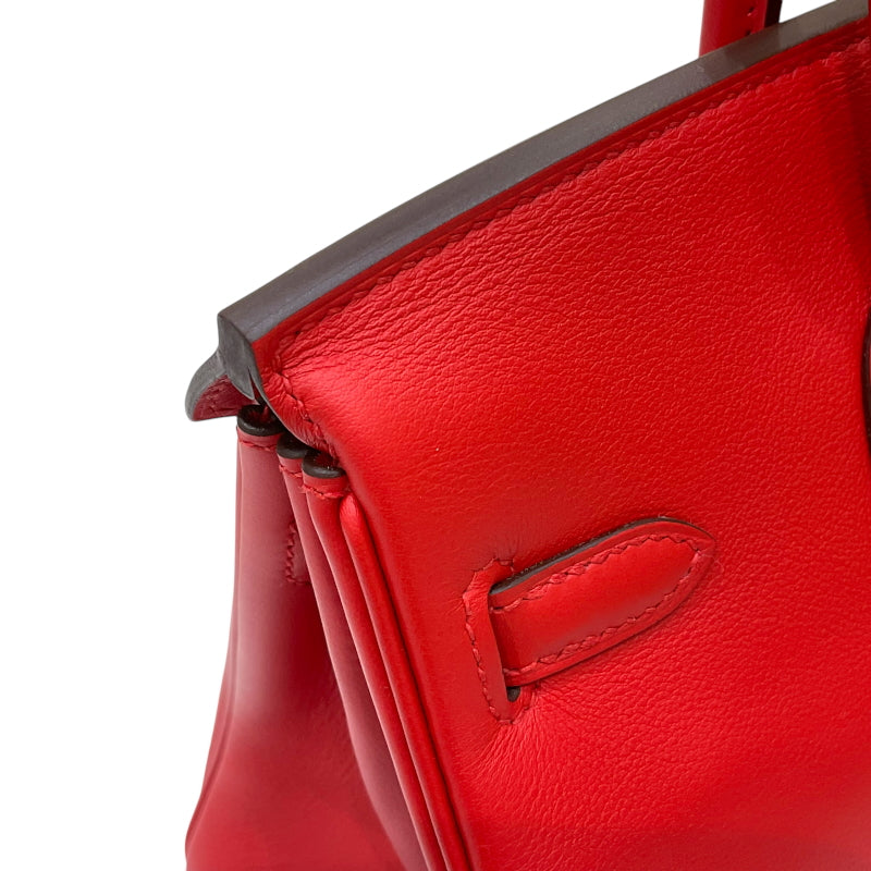 エルメス HERMES バーキン25 Y刻印 ルージュクー ゴールド金具 スイフト レディース ハンドバッグ