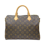 ルイ・ヴィトン LOUIS VUITTON スピーディ・バンドリエール30 M41112 ブラウン モノグラム・キャンバス/レザー レディース ハンドバッグ
