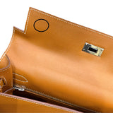 エルメス HERMES ケリー32 外縫い C刻印 ゴールド シルバー金具 エプソン レディース ハンドバッグ