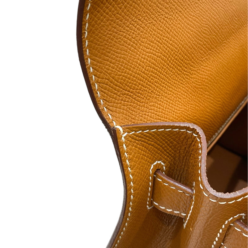 エルメス HERMES ケリー32 外縫い C刻印 ゴールド シルバー金具 エプソン レディース ハンドバッグ