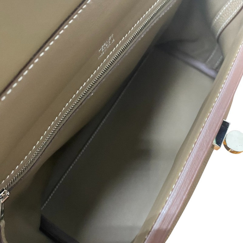 エルメス HERMES ヴァンキャトル29 Z刻 エトゥープ シルバー金具 トリヨン レディース ハンドバッグ
