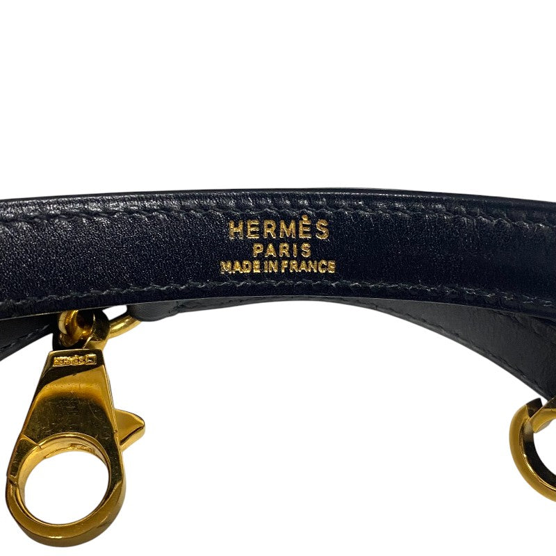 エルメス HERMES ケリー32 内縫い 〇W刻 ブラック ゴールド金具 ボックスカーフ レディース ハンドバッグ