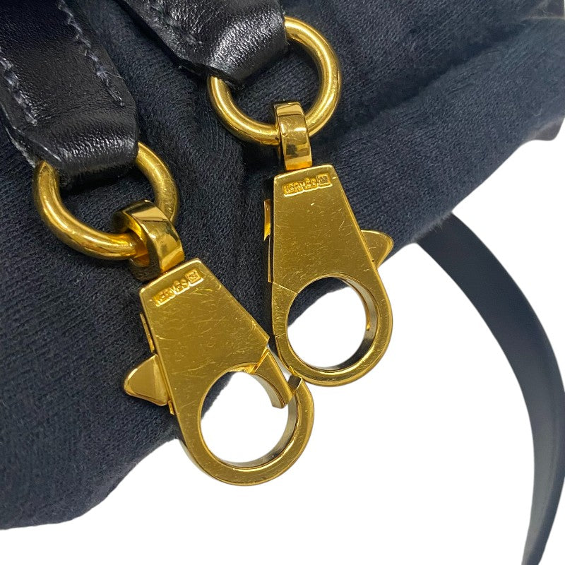 エルメス HERMES ケリー32 内縫い 〇W刻 ブラック ゴールド金具 ボックスカーフ レディース ハンドバッグ