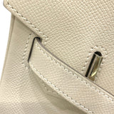 エルメス HERMES バーキン30 A刻印 クレ シルバー金具 エプソン レディース ハンドバッグ