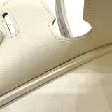 エルメス HERMES バーキン30 A刻印 クレ シルバー金具 エプソン レディース ハンドバッグ