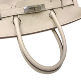 エルメス HERMES バーキン30 A刻印 クレ シルバー金具 エプソン レディース ハンドバッグ