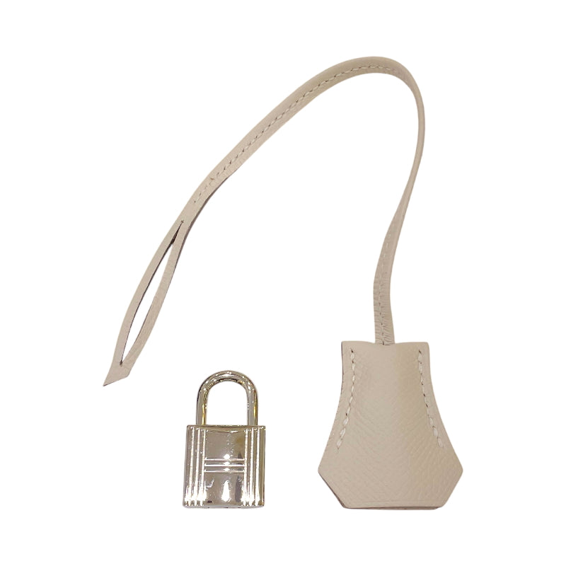 エルメス HERMES バーキン30 A刻印 クレ シルバー金具 エプソン レディース ハンドバッグ