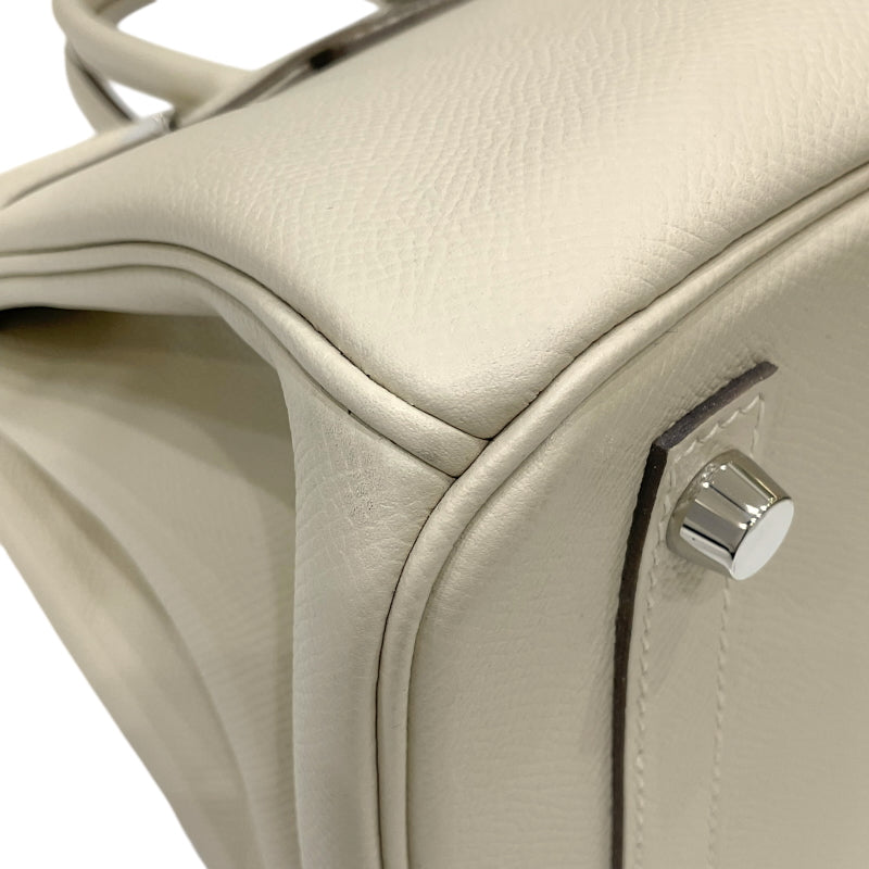 エルメス HERMES バーキン30 A刻印 クレ シルバー金具 エプソン レディース ハンドバッグ