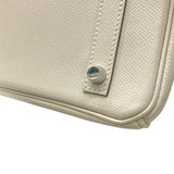 エルメス HERMES バーキン30 A刻印 クレ シルバー金具 エプソン レディース ハンドバッグ