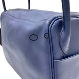 エルメス HERMES リンディ26 ヴェルソ Z刻印 ブルーサフィール×ブルーフリーダ シルバー金具 スイフト レディース ショルダーバッグ