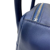 エルメス HERMES リンディ26 ヴェルソ Z刻印 ブルーサフィール×ブルーフリーダ シルバー金具 スイフト レディース ショルダーバッグ