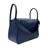 エルメス HERMES リンディ26 ヴェルソ Z刻印 ブルーサフィール×ブルーフリーダ シルバー金具 スイフト レディース ショルダーバッグ