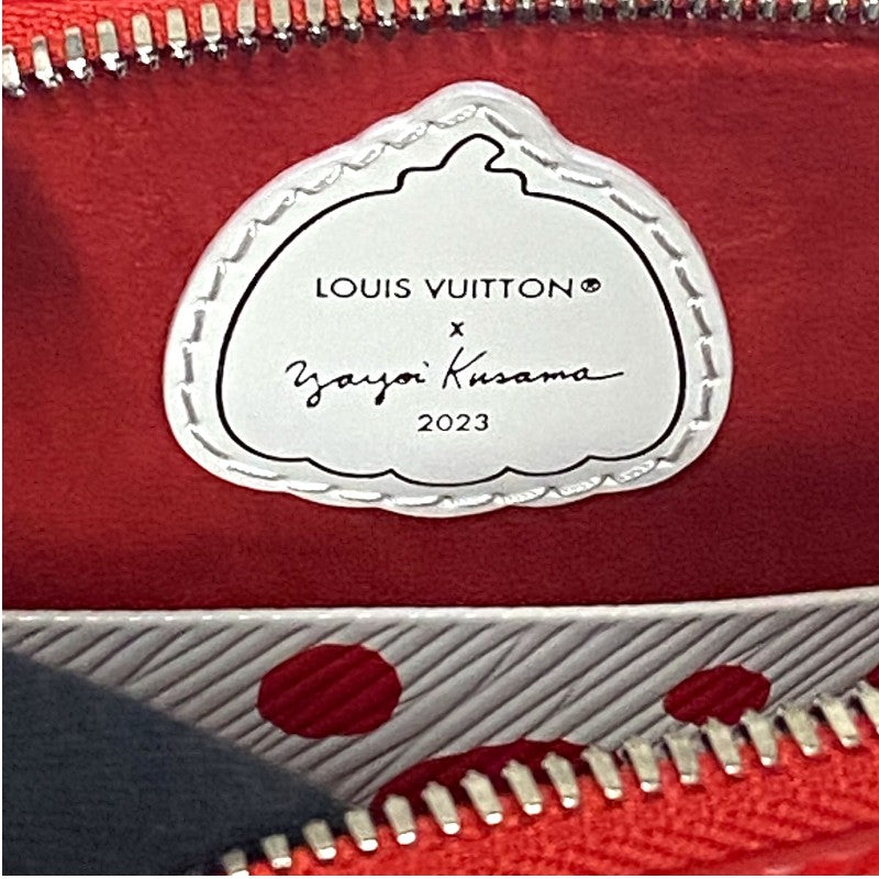 ルイ・ヴィトン LOUIS VUITTON アルマBB LV×YK M21698 レッド×ホワイト シルバー金具 グレインレザー レディース ハンドバッグ