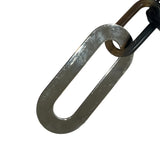 エルメス HERMES メヤンスネックレス ブラウン SV金具 メタル/バッファロー アクセサリー