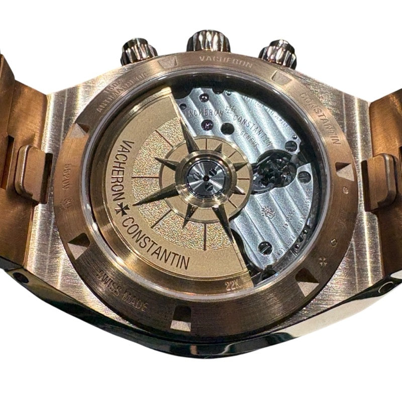 ヴァシュロン・コンスタンタン VACHERON CONSTANTIN オーヴァーシーズ クロノグラフ 5520V/210R-B952 K18ピンクゴールド メンズ 腕時計