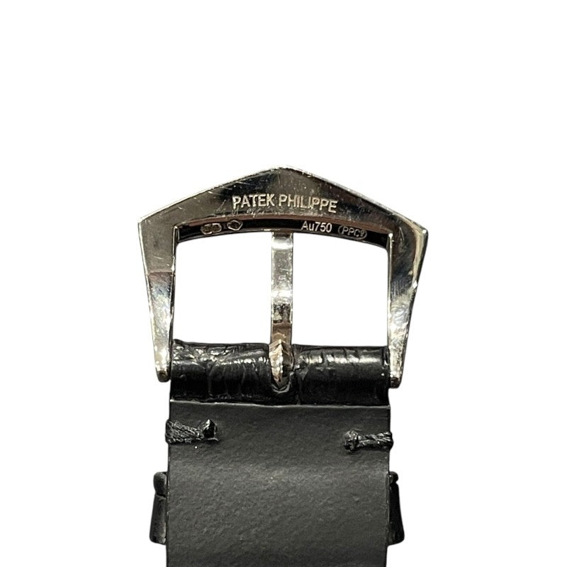パテック・フィリップ PATEK PHILIPPE カラトラバ 5296G-001 シルバー K18WG メンズ 腕時計