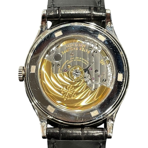 パテック・フィリップ PATEK PHILIPPE カラトラバ 5296G-001 シルバー K18WG メンズ 腕時計