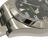 ロレックス ROLEX エアキング ランダム番 116900 ブラック SS 自動巻き メンズ 腕時計