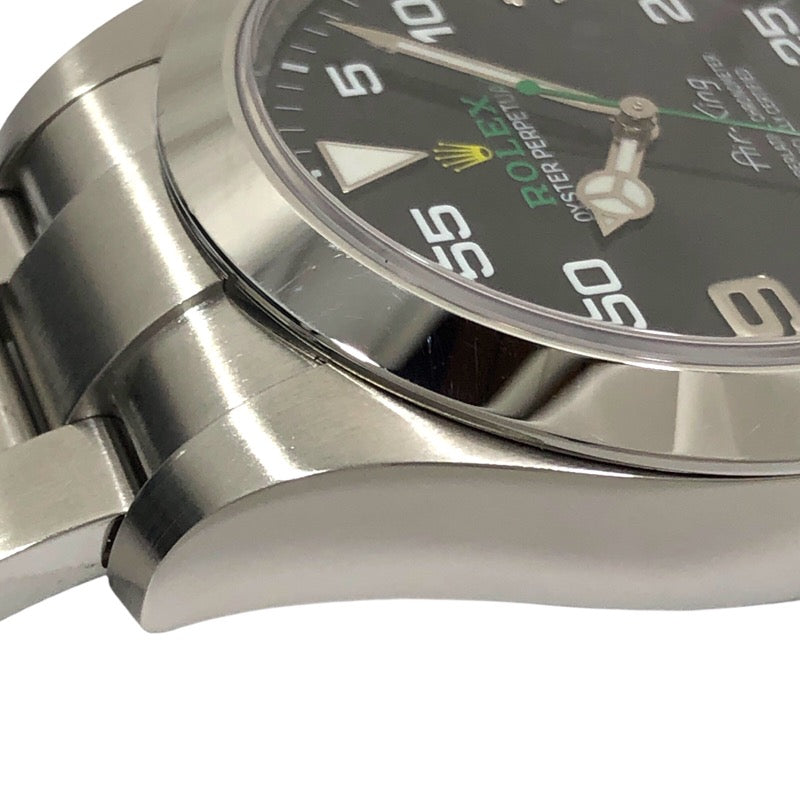 ロレックス ROLEX エアキング ランダム番 116900 ブラック SS 自動巻き メンズ 腕時計