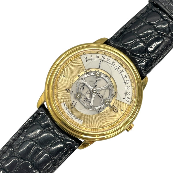 オーデマ・ピゲ AUDEMARS PIGUET スターホイール 25720BA シャンパン K18YG 自動巻き メンズ 腕時計