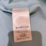 ルイ・ヴィトン LOUIS VUITTON シグネチャーロゴ半袖シャツ 23AW HPS53W ブルー コットン メンズ 半袖シャツ