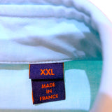 ルイ・ヴィトン LOUIS VUITTON シグネチャーロゴ半袖シャツ 23AW HPS53W ブルー コットン メンズ 半袖シャツ