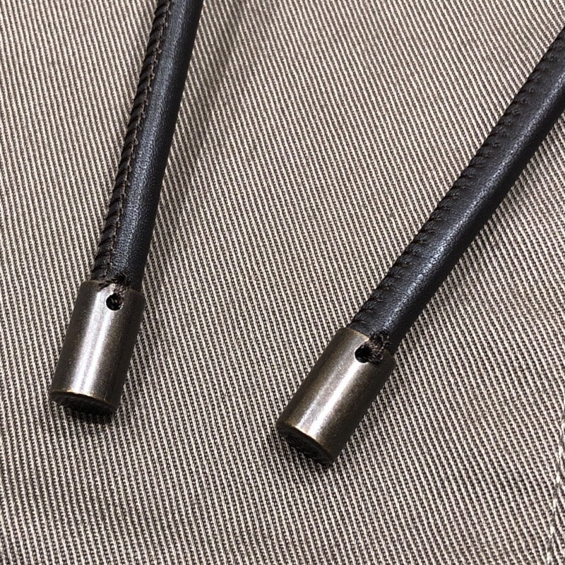 ロエベ LOEWE アナグラムレザーパッチフーデッドジャケット H526Y02W94 カーキ コットン メンズ その他アウター