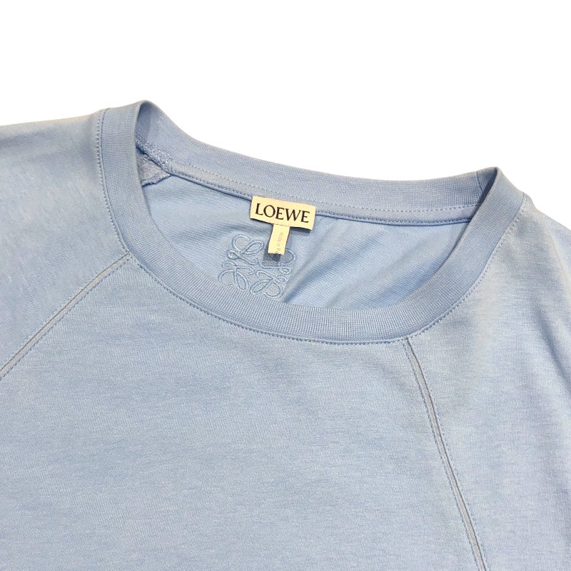 ロエベ LOEWE パズルデザインTシャツ H526Y22J67 ブルー コットン メンズ 半袖Ｔシャツ