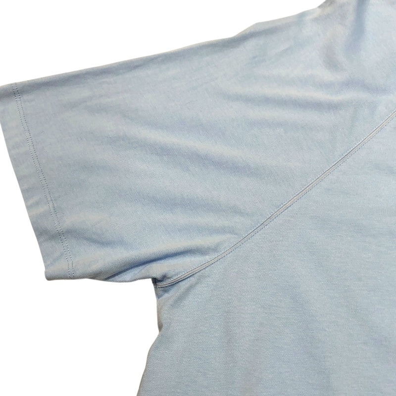 ロエベ LOEWE パズルデザインTシャツ H526Y22J67 ブルー コットン メンズ 半袖Ｔシャツ