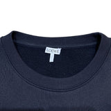 ロエベ LOEWE アナグラムロゴ刺繍スウェットシャツ H800Y24X05 ブラック コットン メンズ スウェット