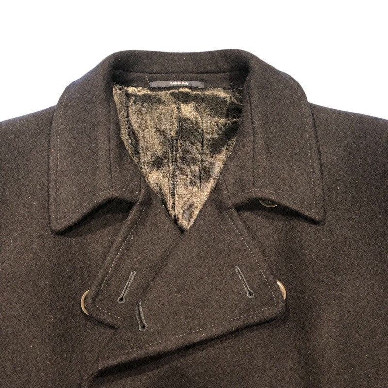 グッチ GUCCI ダブルPコート 4823F0 ネイビー ウール メンズ ピーコート