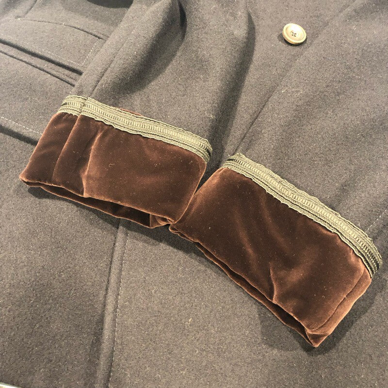 グッチ GUCCI ダブルPコート 4823F0 ネイビー ウール メンズ ピーコート