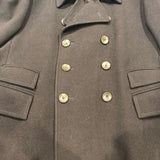 グッチ GUCCI ダブルPコート 4823F0 ネイビー ウール メンズ ピーコート