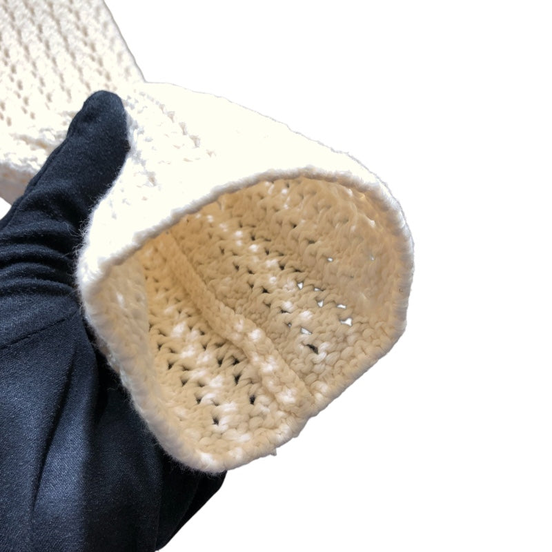 シャネル CHANEL クロシェニットジャケット P21109 クリーム コットン レディース その他アウター