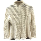 シャネル CHANEL クロシェニットジャケット P21109 クリーム コットン レディース その他アウター