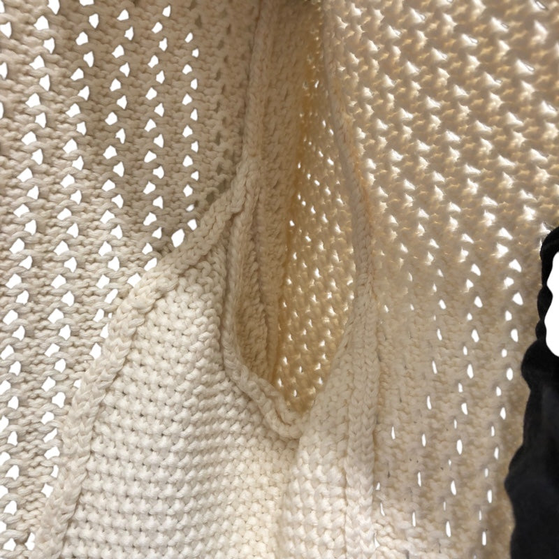シャネル CHANEL クロシェニットジャケット P21109 クリーム コットン レディース その他アウター