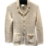 シャネル CHANEL クロシェニットジャケット P21109 クリーム コットン レディース その他アウター