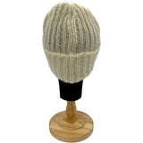 ロエベ LOEWE ロゴニットキャップ アイボリー モヘヤ レディース その他ファッション雑貨