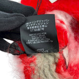 グッチ GUCCI ニットベレー帽 429845 レッド アンゴラ レディース その他ファッション雑貨