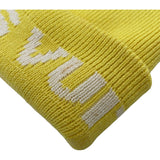 ルイ・ヴィトン LOUIS VUITTON LVカップロゴニットキャップ イエロー コットン ユニセックス その他ファッション雑貨