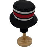 プラダ PRADA ロゴプリントボリュームバケットハット 1HC248 ブラック ナイロン ユニセックス その他ファッション雑貨