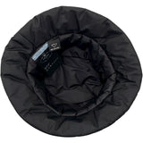 プラダ PRADA ロゴプリントボリュームバケットハット 1HC248 ブラック ナイロン ユニセックス その他ファッション雑貨