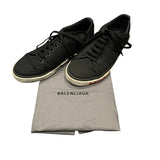 バレンシアガ BALENCIAGA ロゴソールローカットスニーカー ブラック メンズ スニーカー