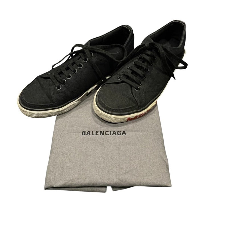 バレンシアガ BALENCIAGA ロゴソールローカットスニーカー ブラック メンズ スニーカー