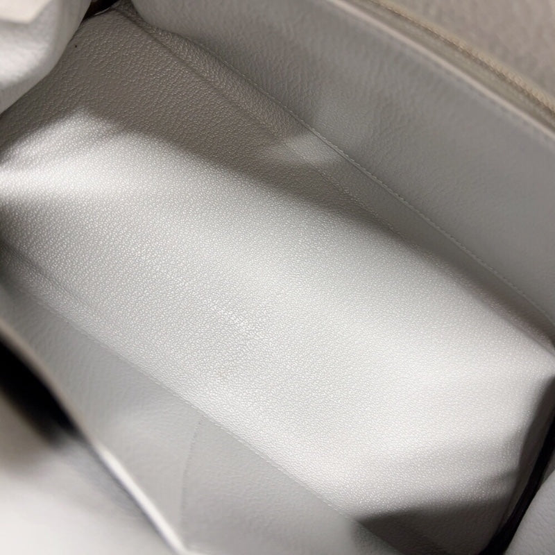 エルメス HERMES ケリー28 内縫い W刻印　(2024年製) ブルーグライシエ シルバー金具 トゴ レディース ショルダーバッグ
